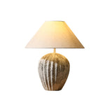 Fluted Ceramic Table Lamp
