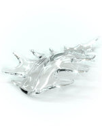 Flying Leaves Crystal Chandelier – Modern Handblown Glass Pendant Light for Dining Room and Living Room