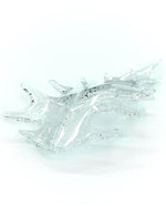 Flying Leaves Crystal Chandelier – Modern Handblown Glass Pendant Light for Dining Room and Living Room