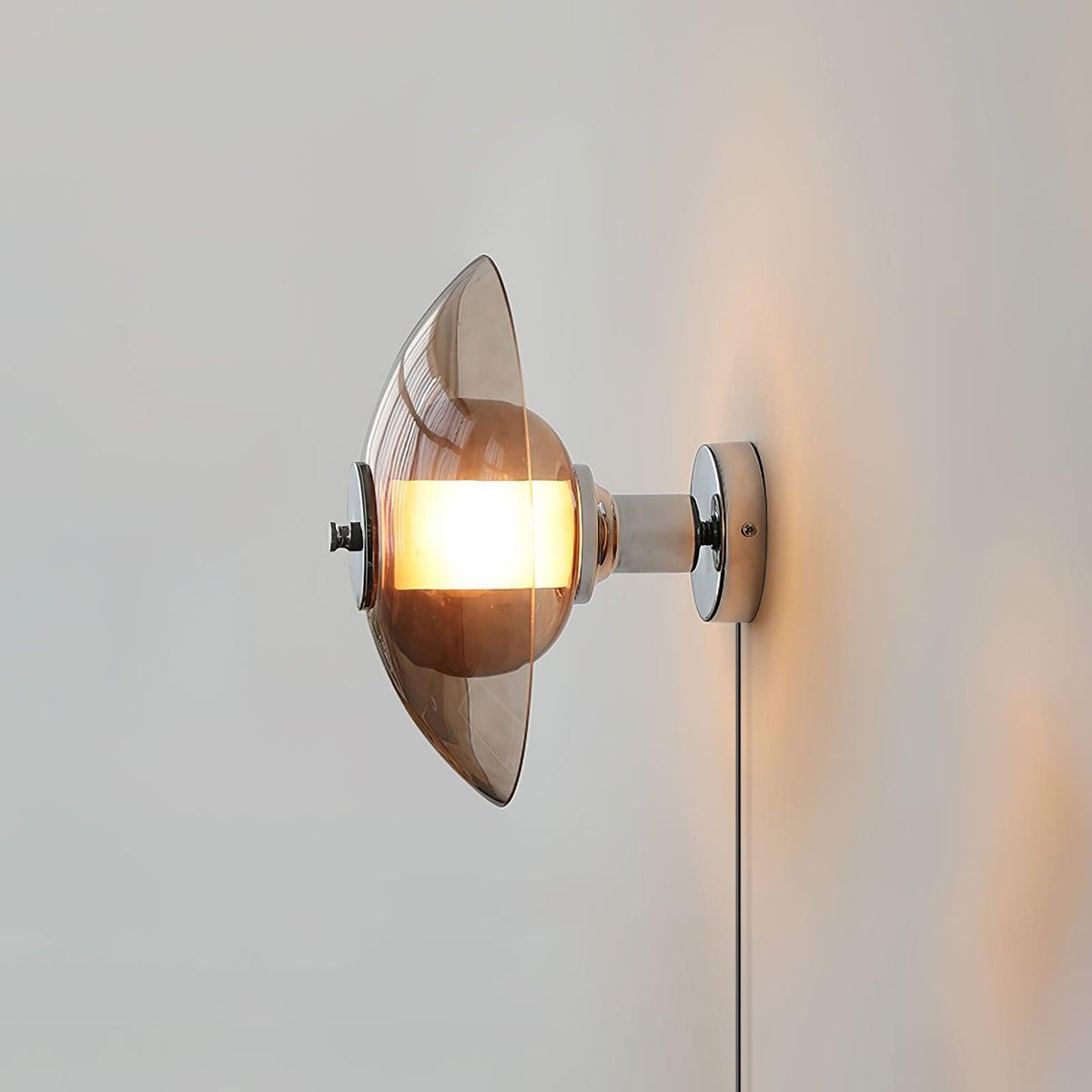 Flying Saucer Plug In Wall Light