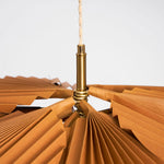 folded-leaf-lotus-chandelier