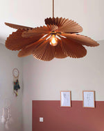 folded-leaf-lotus-chandelier