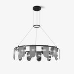 Folioles Brass Chandelier