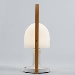 Portable Glass Charging Table Lamp