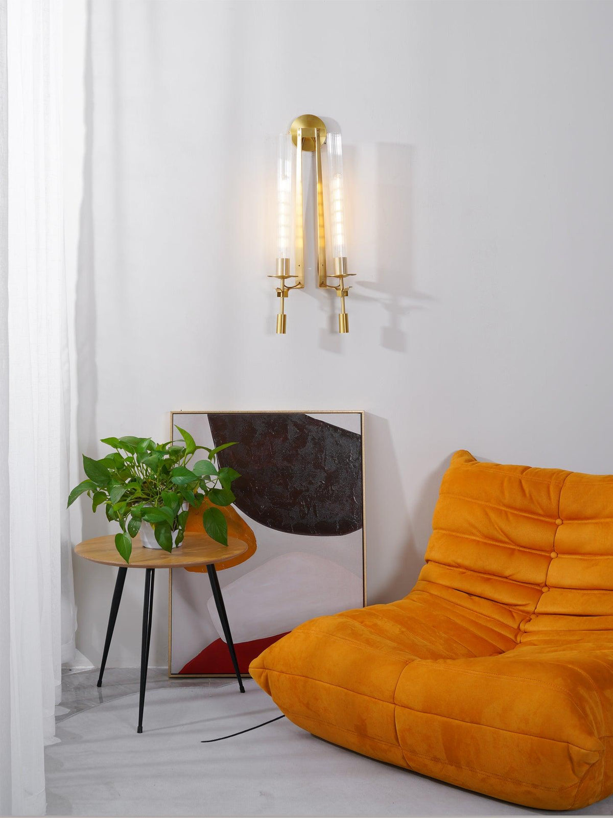 French Classicism Plug In Wall Lamp