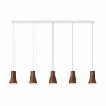 Forma Wood Pendant Lamp – Sculpted Solid Wood, Modern Minimalist Lighting