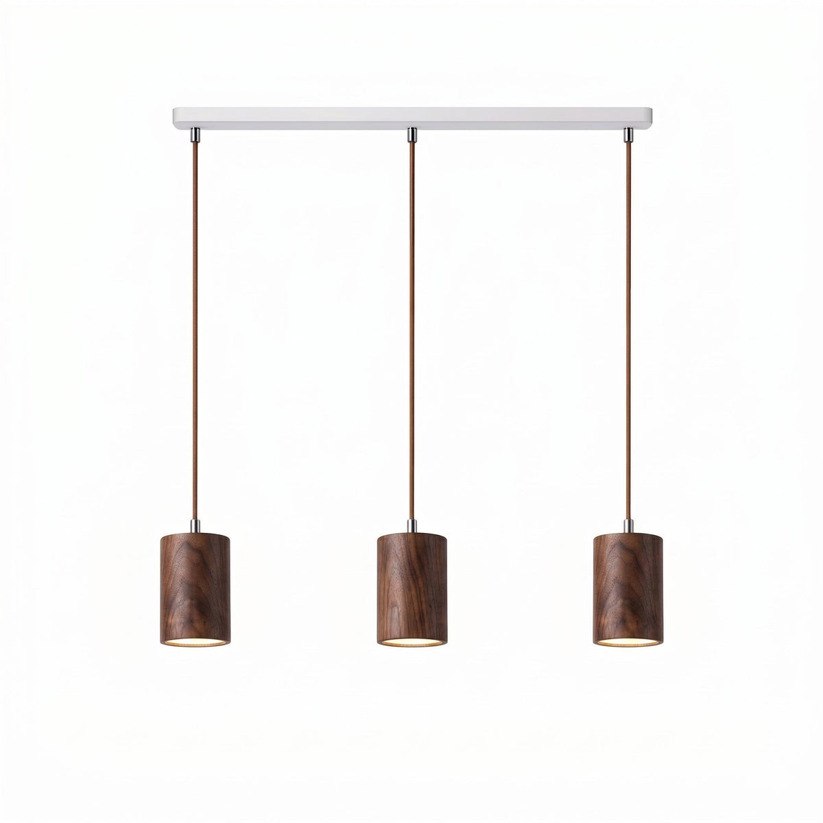 Forma Wood Pendant Lamp – Sculpted Solid Wood, Modern Minimalist Lighting