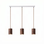 Forma Wood Pendant Lamp – Sculpted Solid Wood, Modern Minimalist Lighting