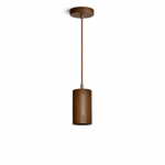 Forma Wood Pendant Lamp – Sculpted Solid Wood, Modern Minimalist Lighting