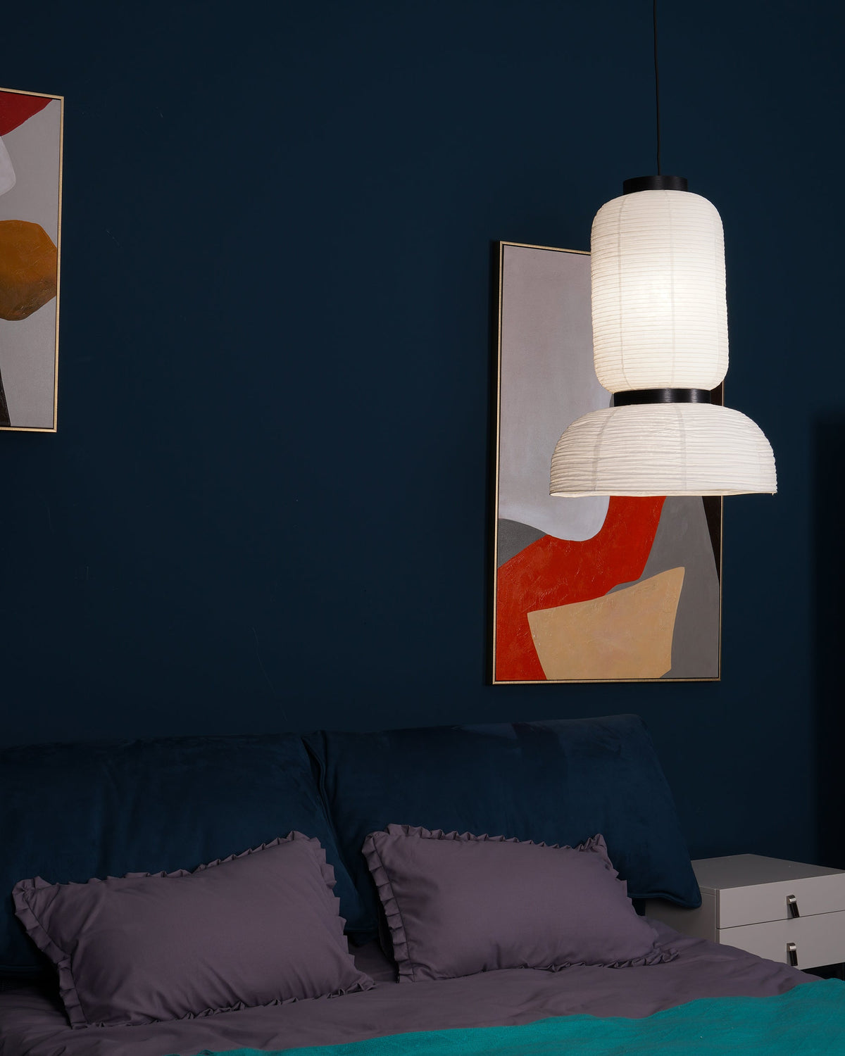 Rice Paper Lantern Pendant Lamp