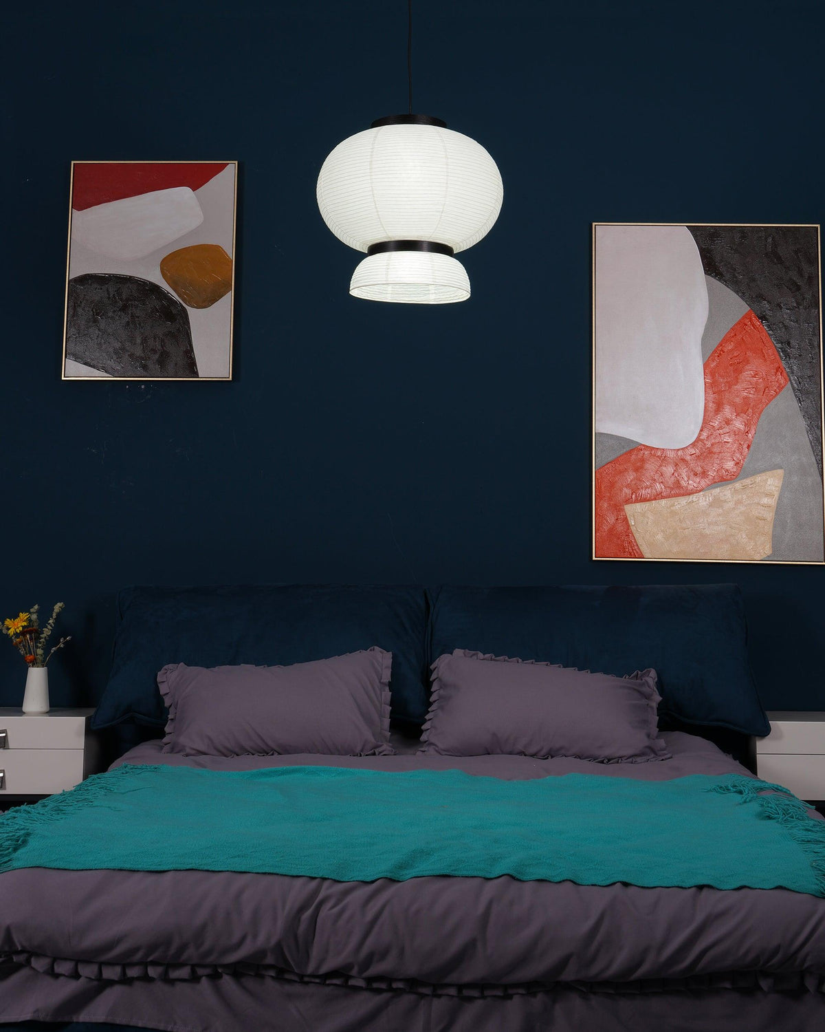 Rice Paper Lantern Pendant Lamp