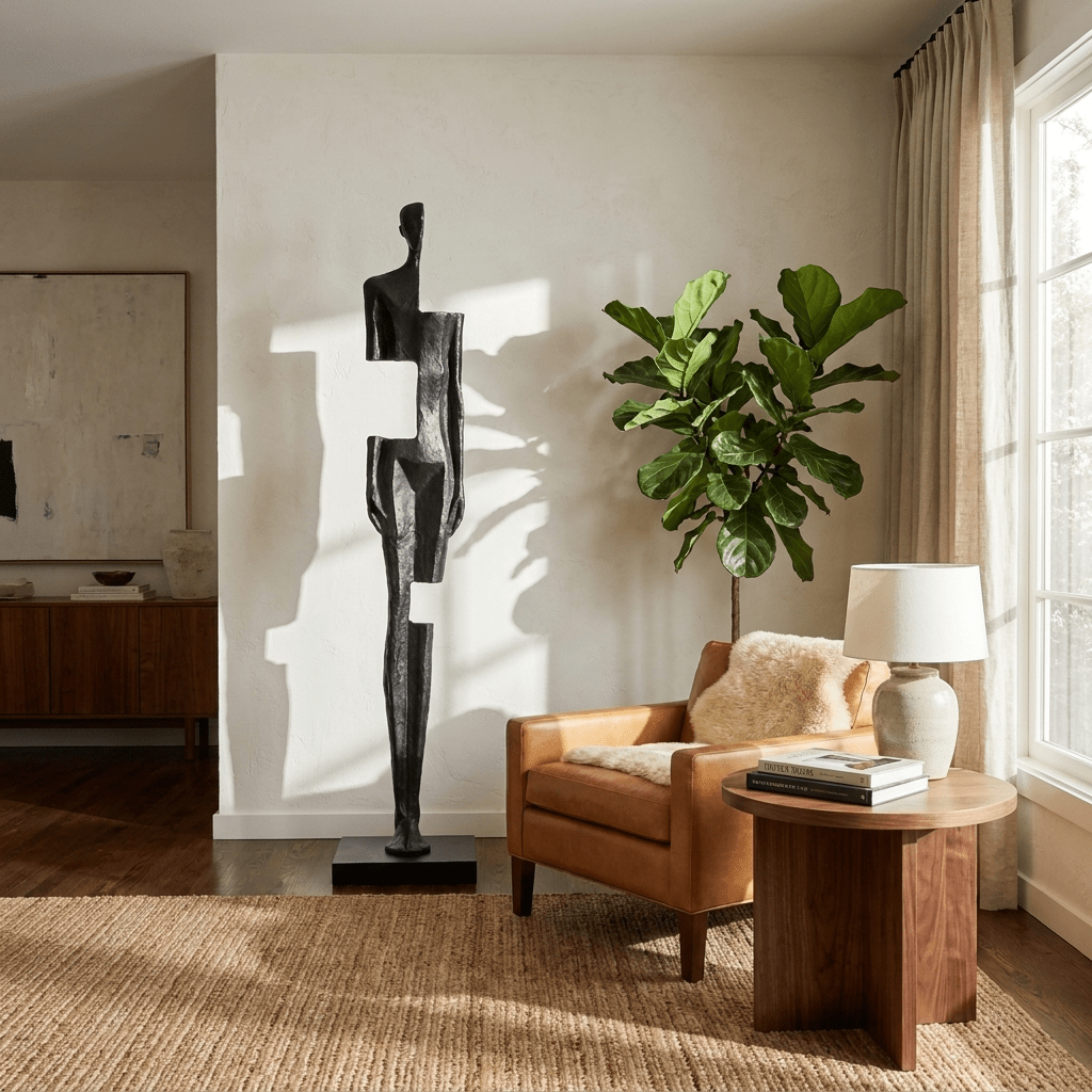 Fragmented Form Sculpture Floor Lamp for Modern Interiors