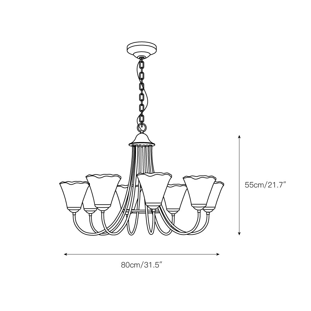 franklin-amber-chandelier