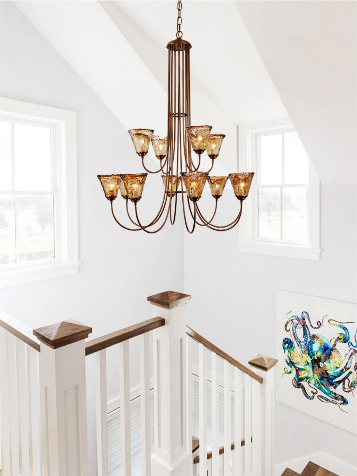 franklin-amber-chandelier