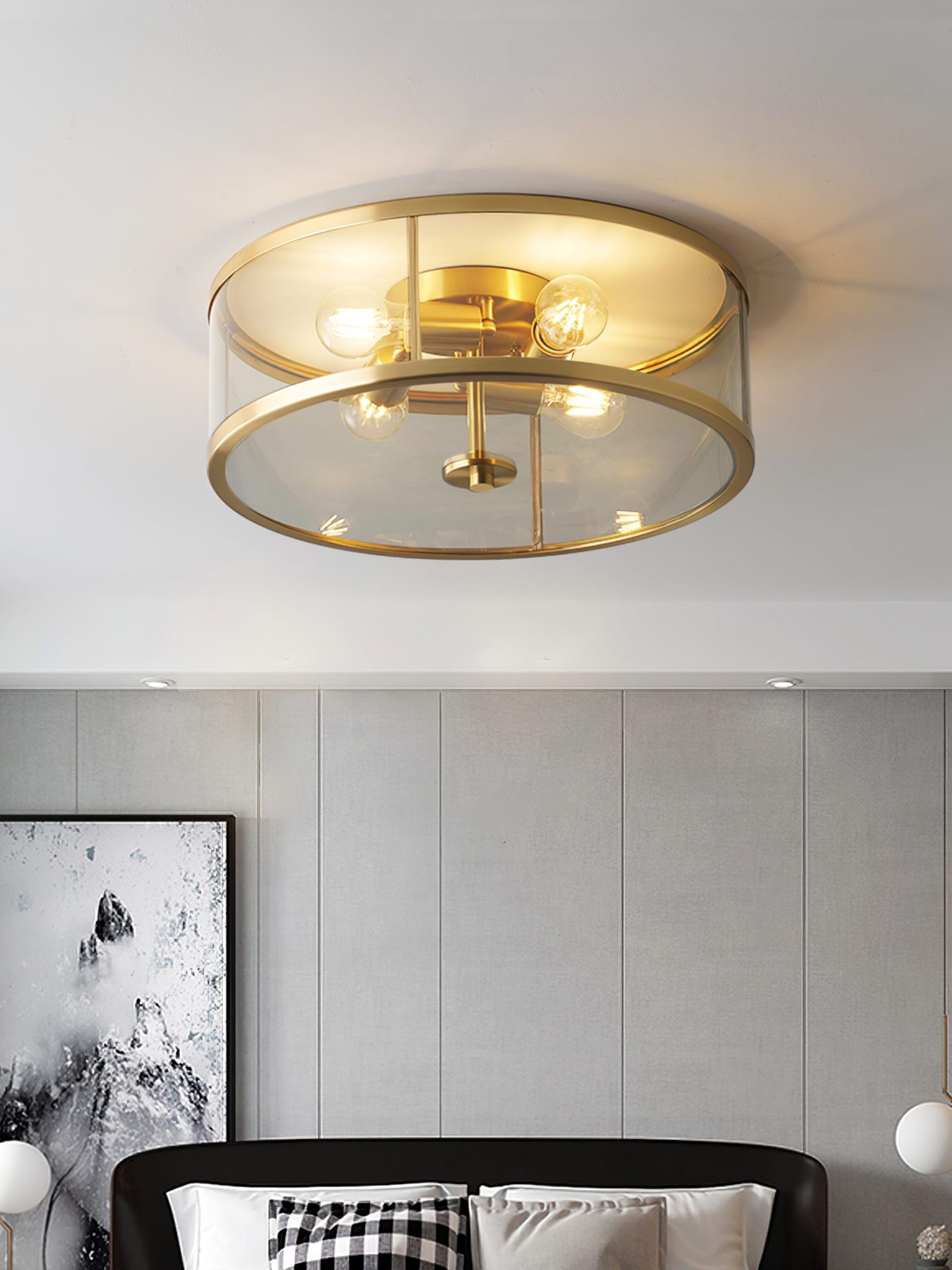 Franklin Ceiling Light