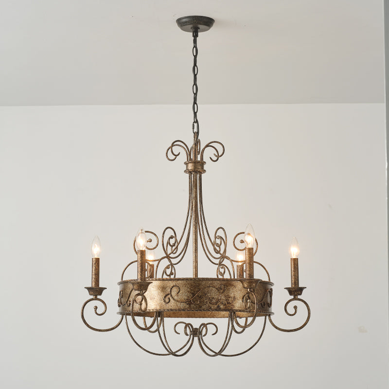 franklin-rust-candlestick-chandelier