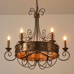 franklin-rust-candlestick-chandelier