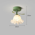 French Style Cream Colored Balcony Entrance Ceiling Light For The Hallway
