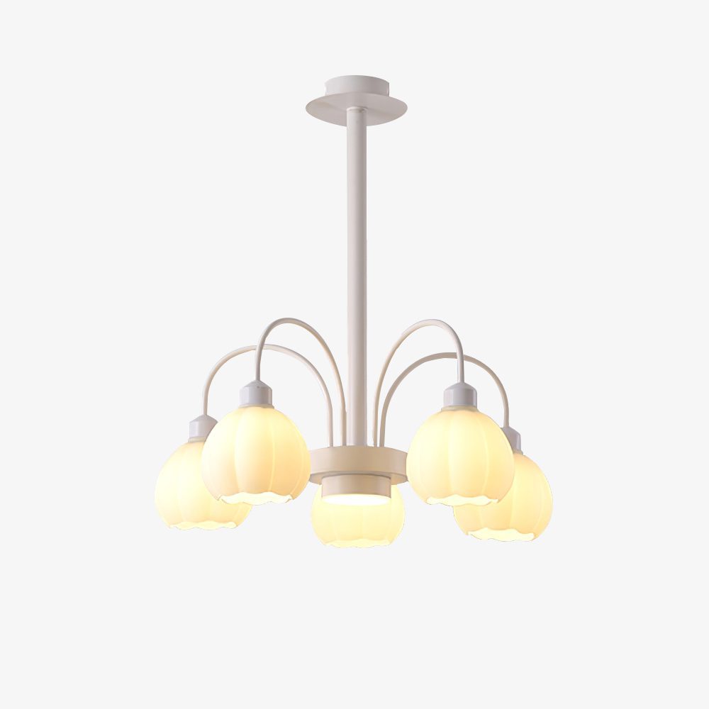 French Cream Bud Chandelier