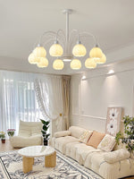 French Cream Bud Chandelier