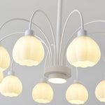 French Cream Bud Chandelier