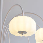 French Cream Pumpkin Chandelier