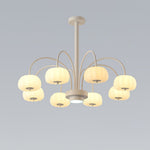 French Cream Pumpkin Chandelier