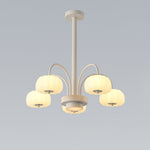 French Cream Pumpkin Chandelier