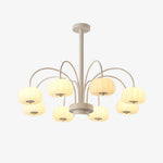 French Cream Pumpkin Chandelier