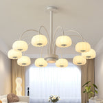 French Cream Pumpkin Chandelier