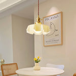 French Flower Pendant Swag Light