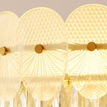 French Retro Crystal Ceiling Lamp