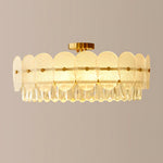 French Retro Crystal Ceiling Lamp