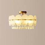 French Retro Crystal Ceiling Lamp