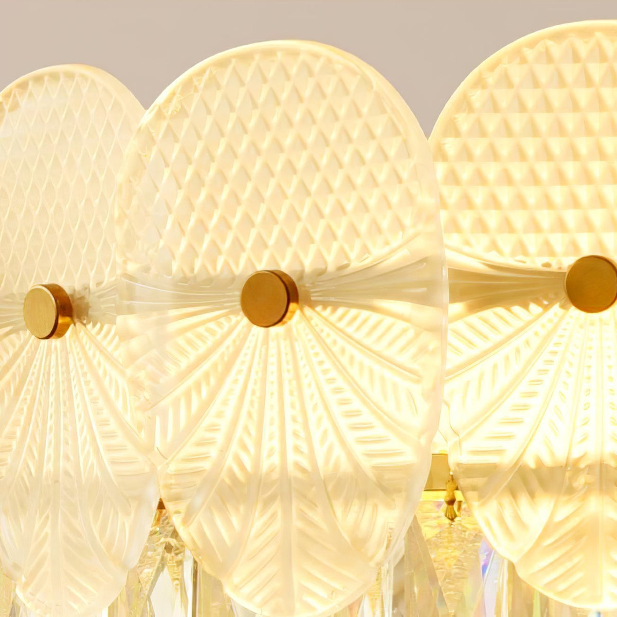 French Retro Crystal Ceiling Lamp