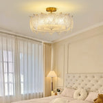 French Style Pearl Glass Chandelier
