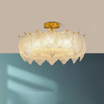 French Style Pearl Glass Chandelier