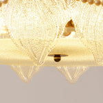 French Style Pearl Glass Chandelier