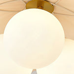 Froselia Pendant Light – Frosted Glass & Walnut Wood Modern Hanging Lamp
