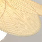 Froselia Pendant Light – Frosted Glass & Walnut Wood Modern Hanging Lamp