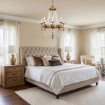 frosted-crystal-bead-chandelier