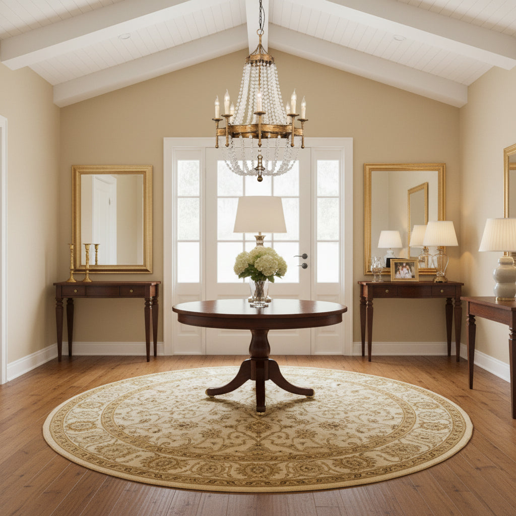 frosted-crystal-bead-chandelier