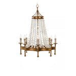 frosted-crystal-bead-chandelier