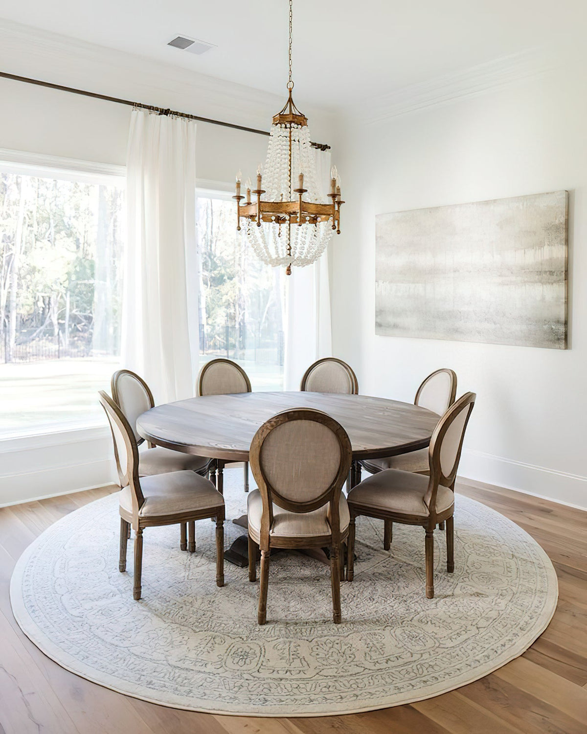 frosted-crystal-bead-chandelier