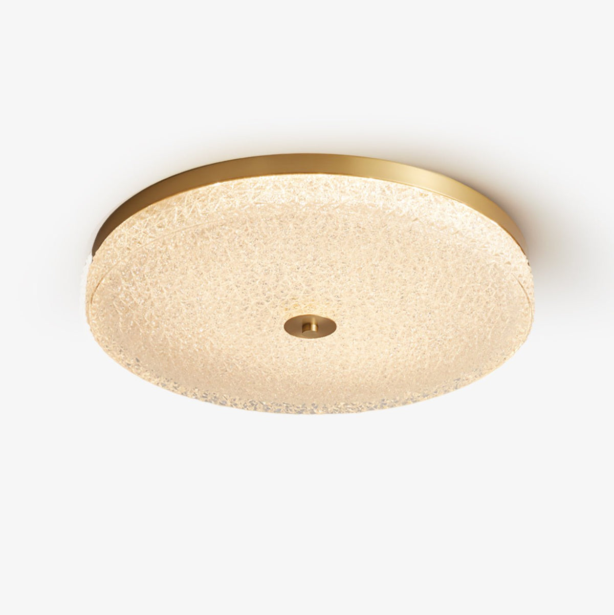 Frosted Dawn Ceiling Light – Modern Flush Mount LED Lamp for Bedroom & Living Room