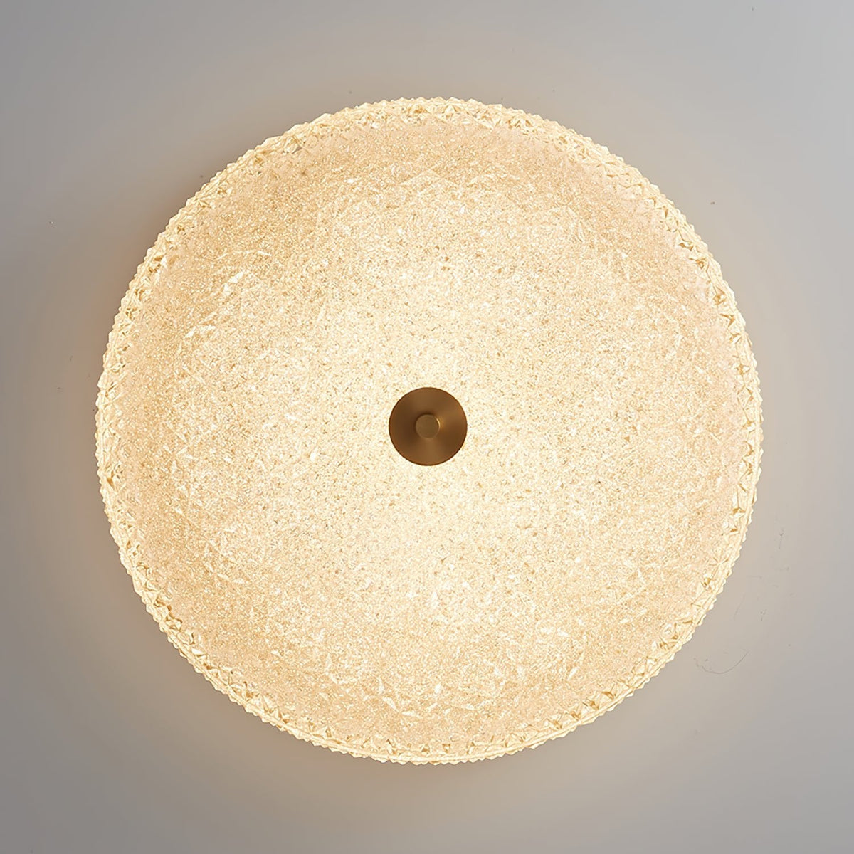 Frosted Dawn Ceiling Light – Modern Flush Mount LED Lamp for Bedroom & Living Room