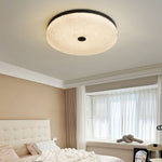 Frosted Dawn Ceiling Light – Modern Flush Mount LED Lamp for Bedroom & Living Room