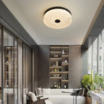 Frosted Dawn Ceiling Light – Modern Flush Mount LED Lamp for Bedroom & Living Room
