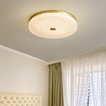 Frosted Dawn Ceiling Light – Modern Flush Mount LED Lamp for Bedroom & Living Room