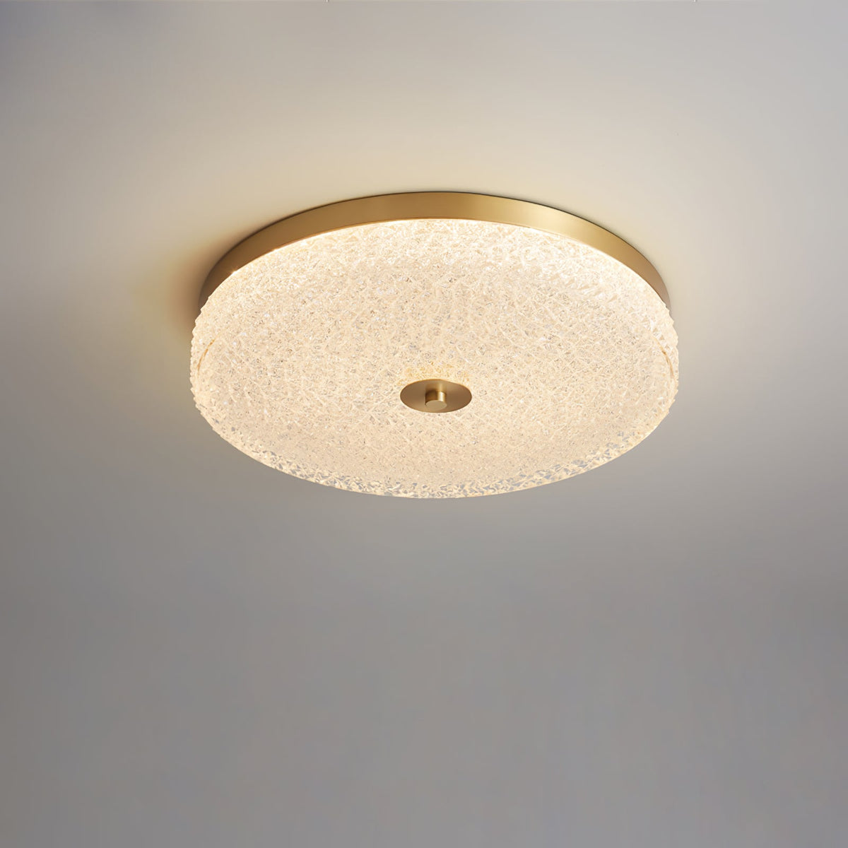 Frosted Dawn Ceiling Light – Modern Flush Mount LED Lamp for Bedroom & Living Room